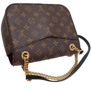 Louis Vuitton Monogram Passy Bag Brown Crossbody Shoulder